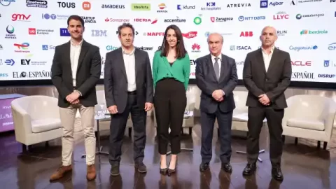 Adrián Valdeolmillos, Pablo Calderón, Noelia F. Aceituno, Mariano Jabonero y Sebastián Lorenzo